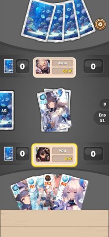Isekai Harem CCG для iOS — скриншот 1
