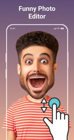 Искажать фотографии, лица для Android — скриншот 1