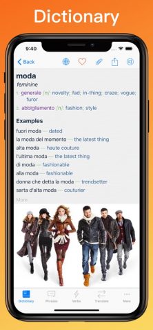 Italian Translator + для iOS — скриншот 3