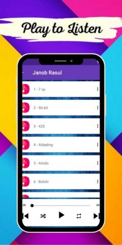 Janob Rasul 2024 Mp3 для Android — скриншот 4