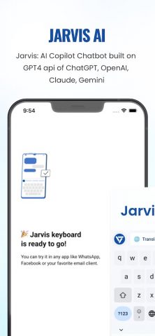 Jarvis: AI Copilot Chat для Android — скриншот 1