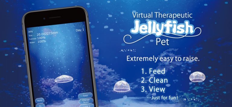 Jellyfish Aquarium — Pet Game для iOS — скриншот 1