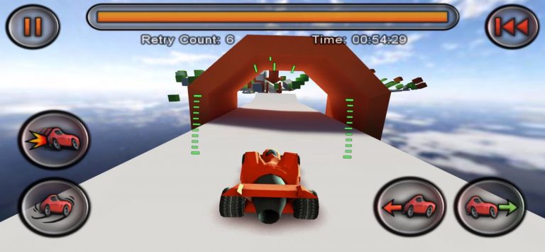 Jet Car Stunts для iOS — скриншот 1