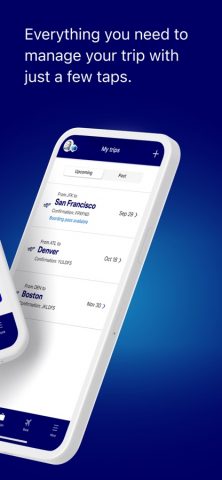 JetBlue — Book & manage trips для iOS — скриншот 2