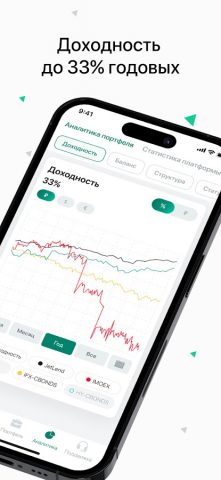JetLend. Инвестиции для Android — скриншот 2