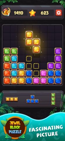 Jewel Block Puzzle Classic — скриншот 1