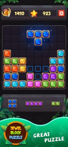 Jewel Block Puzzle Classic — скриншот 3