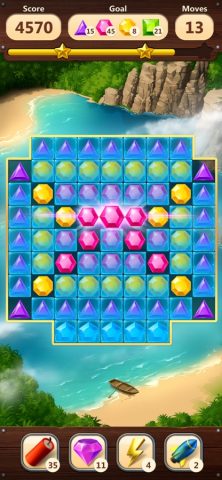 Jewels Planet  — Match 3 Game — скриншот 1