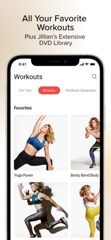 Jillian Michaels | Fitness App для iOS — скриншот 4