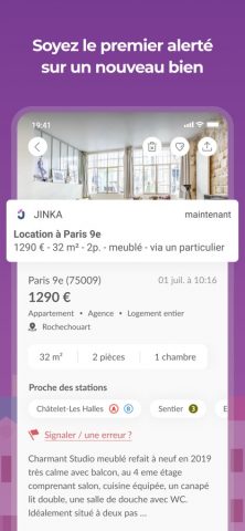 Jinka — Achat & Location Immo для iOS — скриншот 2