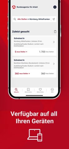 Jobsuche – Jobportal der BA для iOS — скриншот 3