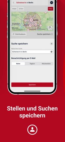 Jobsuche – Jobportal der BA для iOS — скриншот 4