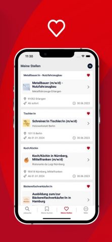 Jobsuche – Jobportal der BA для iOS — скриншот 5