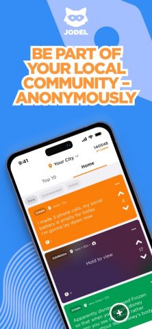 Jodel: Hyperlocal Community для iOS — скриншот 1