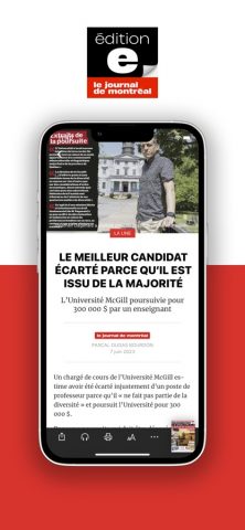 Journal de Montréal – EÉdition для iOS — скриншот 3