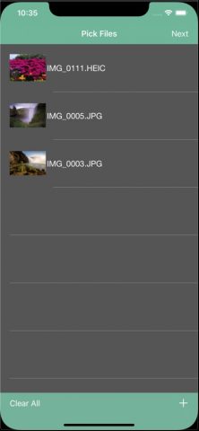Jpeg Png Webp конвертер для iOS — скриншот 2