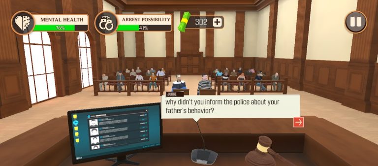 Judge Simulator Justices & Law для Android — скриншот 1