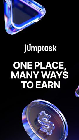 JumpTask: Earn Money & Rewards для Android — скриншот 1