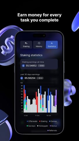 JumpTask: Earn Money & Rewards для Android — скриншот 4