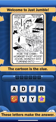 Just Jumble для iOS — скриншот 4