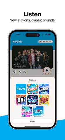 K-LOVE для iOS — скриншот 1