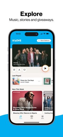 K-LOVE для iOS — скриншот 4