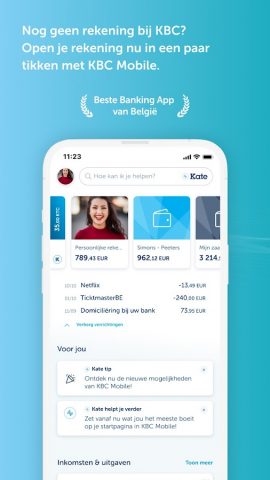 KBC Mobile для Android — скриншот 1