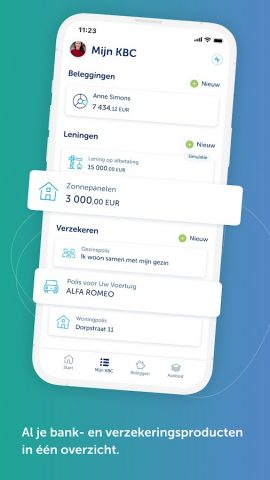 KBC Mobile для Android — скриншот 3