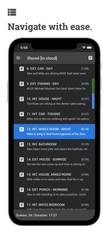 КИТ Сценарист для iOS — скриншот 5