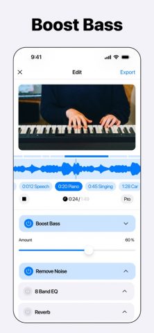 КЛИН Audio — Видео Эквалайзер для iOS — скриншот 4