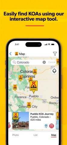 KOA Camping | RV, Cabin & Tent для iOS — скриншот 4