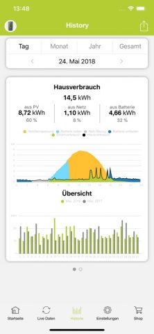 KOSTAL Solar App для iOS — скриншот 3