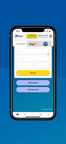 KTMB Mobile для iOS — скриншот 1