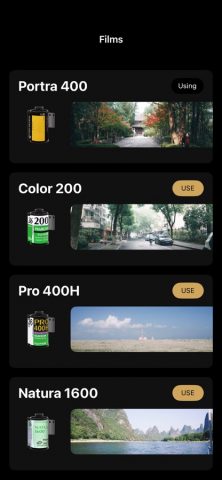 Kada Cam — камера с эффектами для iOS — скриншот 3