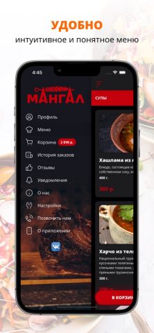 Кафе Мангал | Киров для iOS — скриншот 2