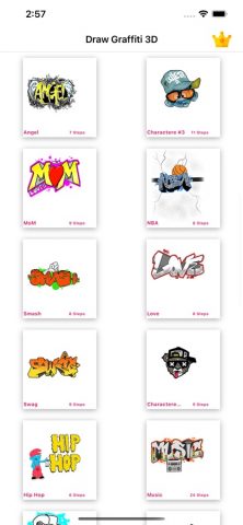 Как рисовать граффити для iOS — скриншот 1