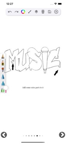 Как рисовать граффити для iOS — скриншот 3