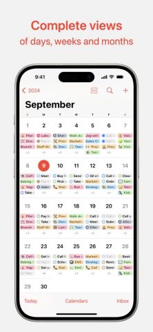 Календарь для iOS — скриншот 3