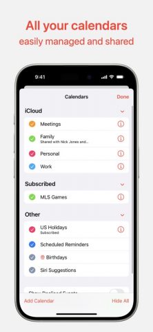 Календарь для iOS — скриншот 4
