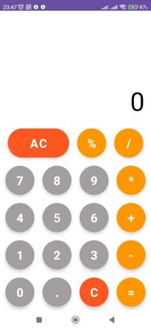 Kalkulators для Android — скриншот 1