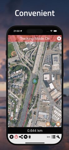 КалькуляторPасстояния для iOS — скриншот 4
