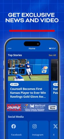 Kansas Jayhawks для iOS — скриншот 3