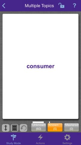 Kaplan Real Estate Terms Flashcards and Reference для iOS — скриншот 3