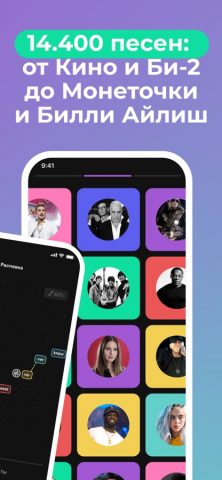 Караоке Vocaberry для iOS — скриншот 2