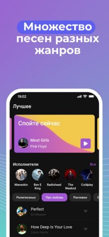 Караоке Vocaberry для iOS — скриншот 4