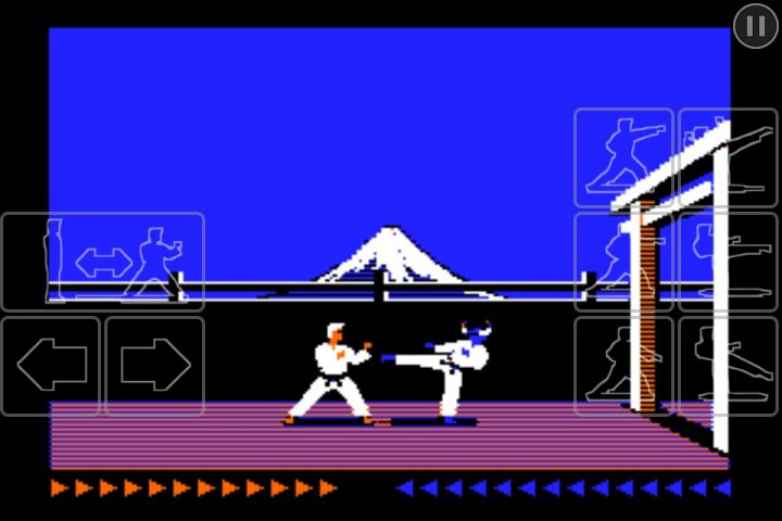 Karateka Classic для Android — скриншот 1