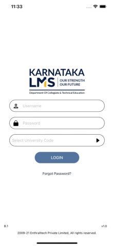 Karnataka LMS для iOS — скриншот 2