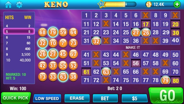 Keno Kino Lotto для Android — скриншот 2