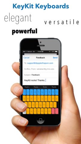 KeyKit Latin для iOS — скриншот 1