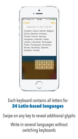 KeyKit Latin для iOS — скриншот 4